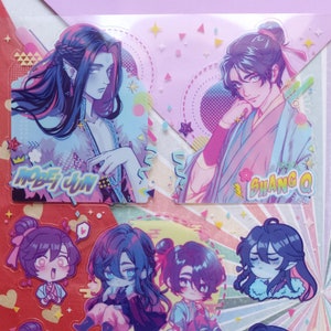 CLEAR MoShang Transparent Sticker Sheet
