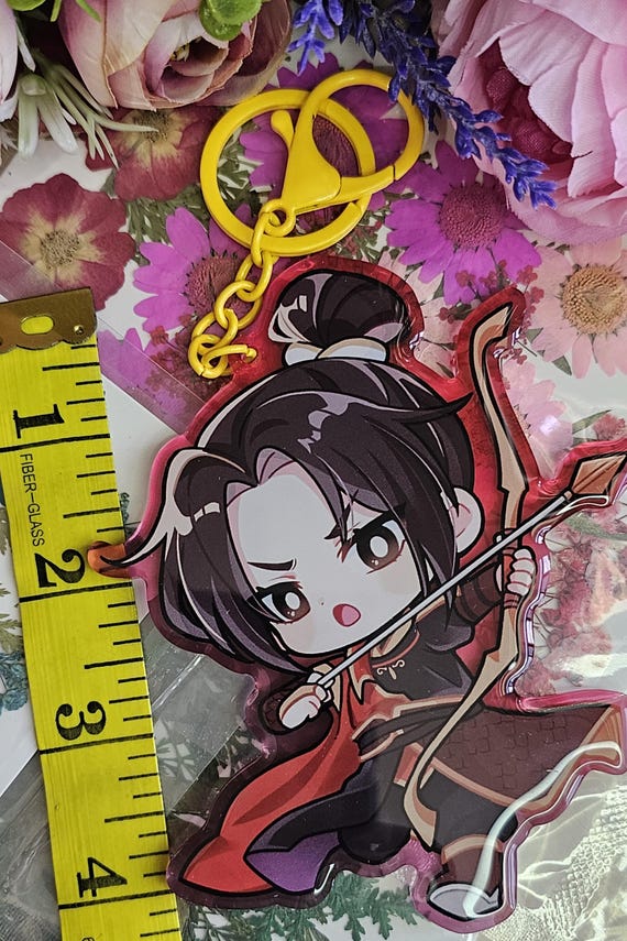 Mu Qing and Feng Xin Chibi Keychain - Etsy