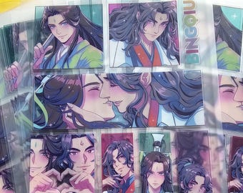 Bingqiu Love doorzichtig stickervel