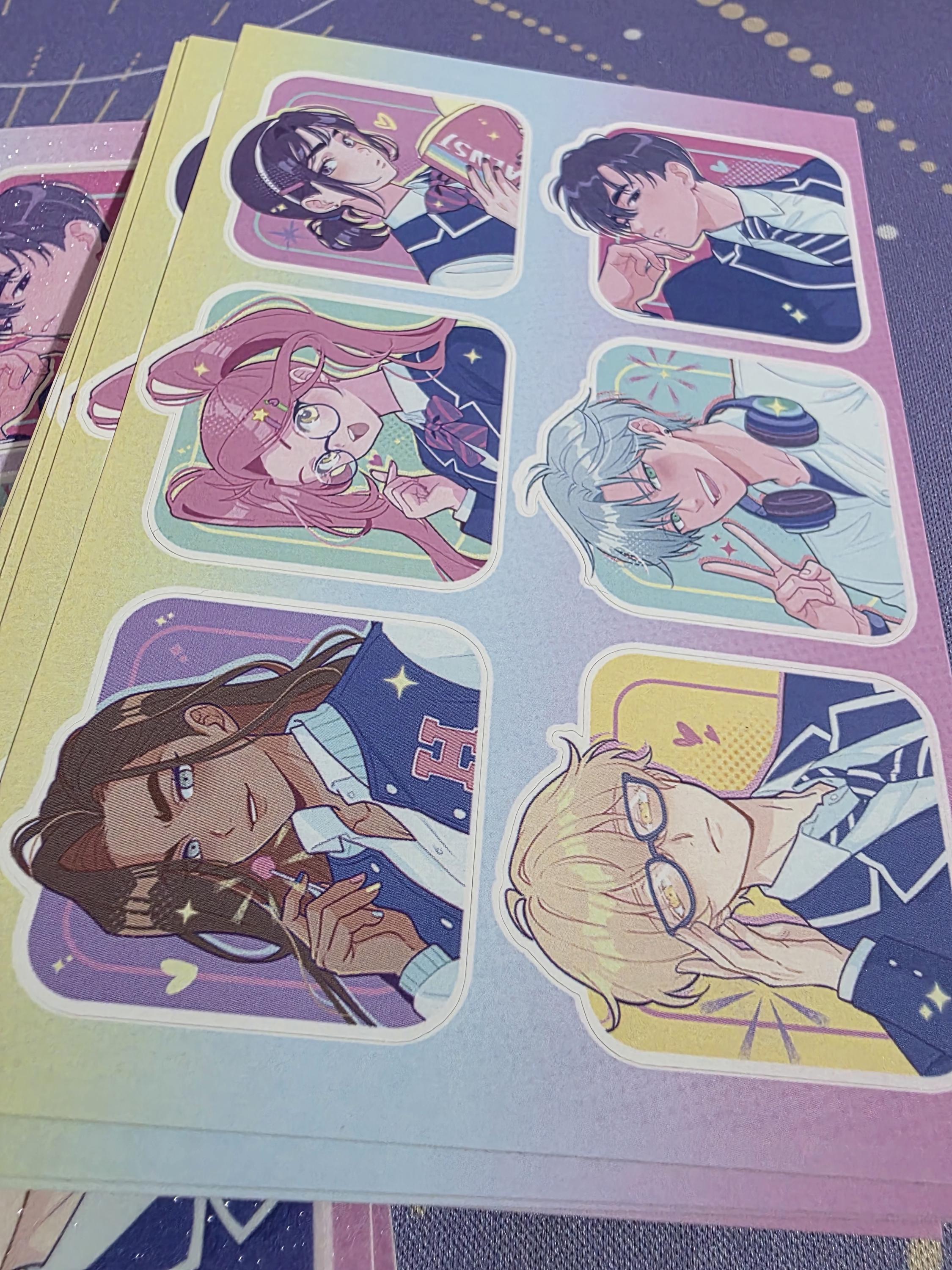 Alien Stage Sticker Sheets - Etsy