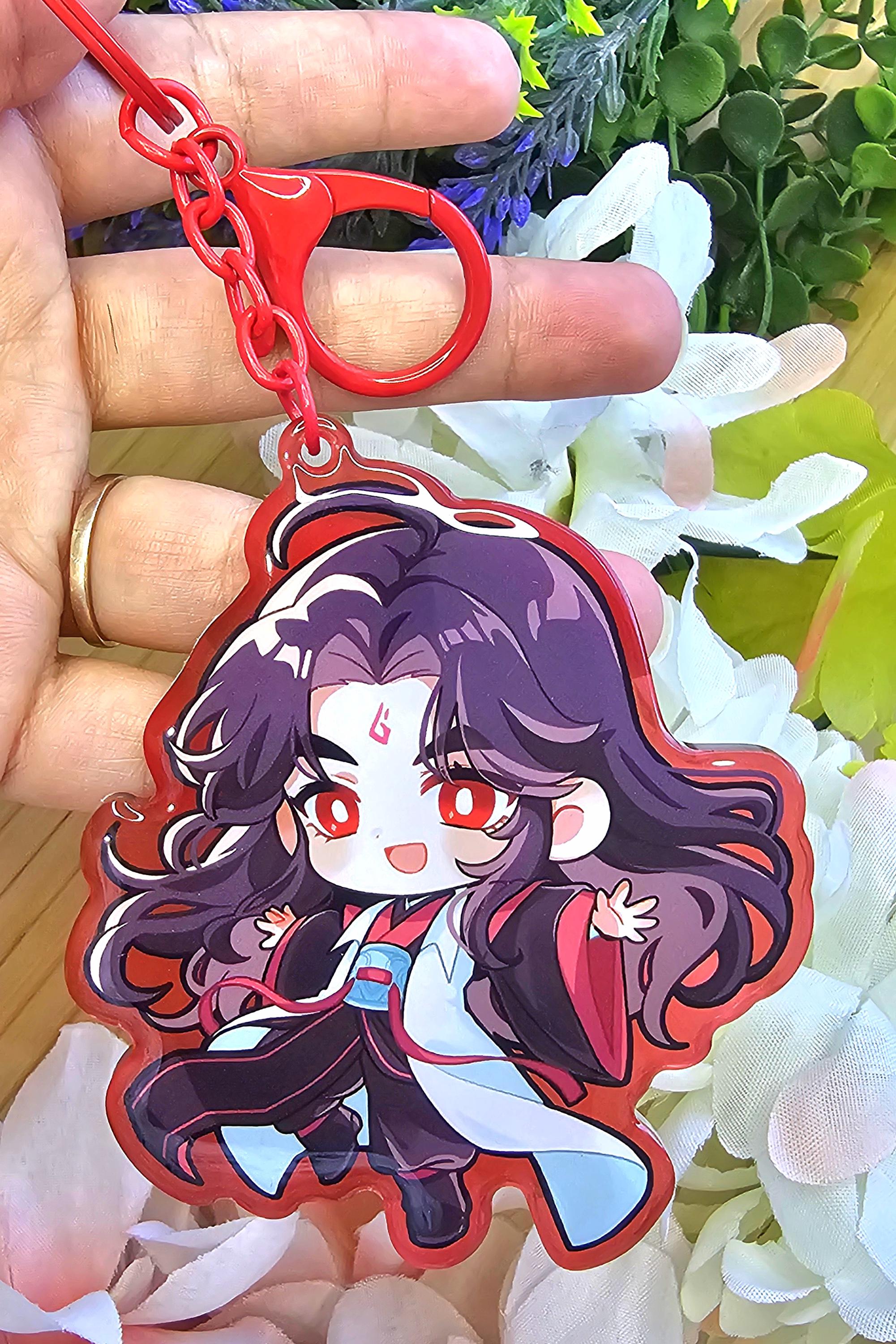 Luo Shen and Liu Chibi Keychain - Etsy