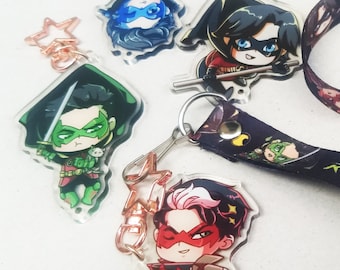 Robins Keychain