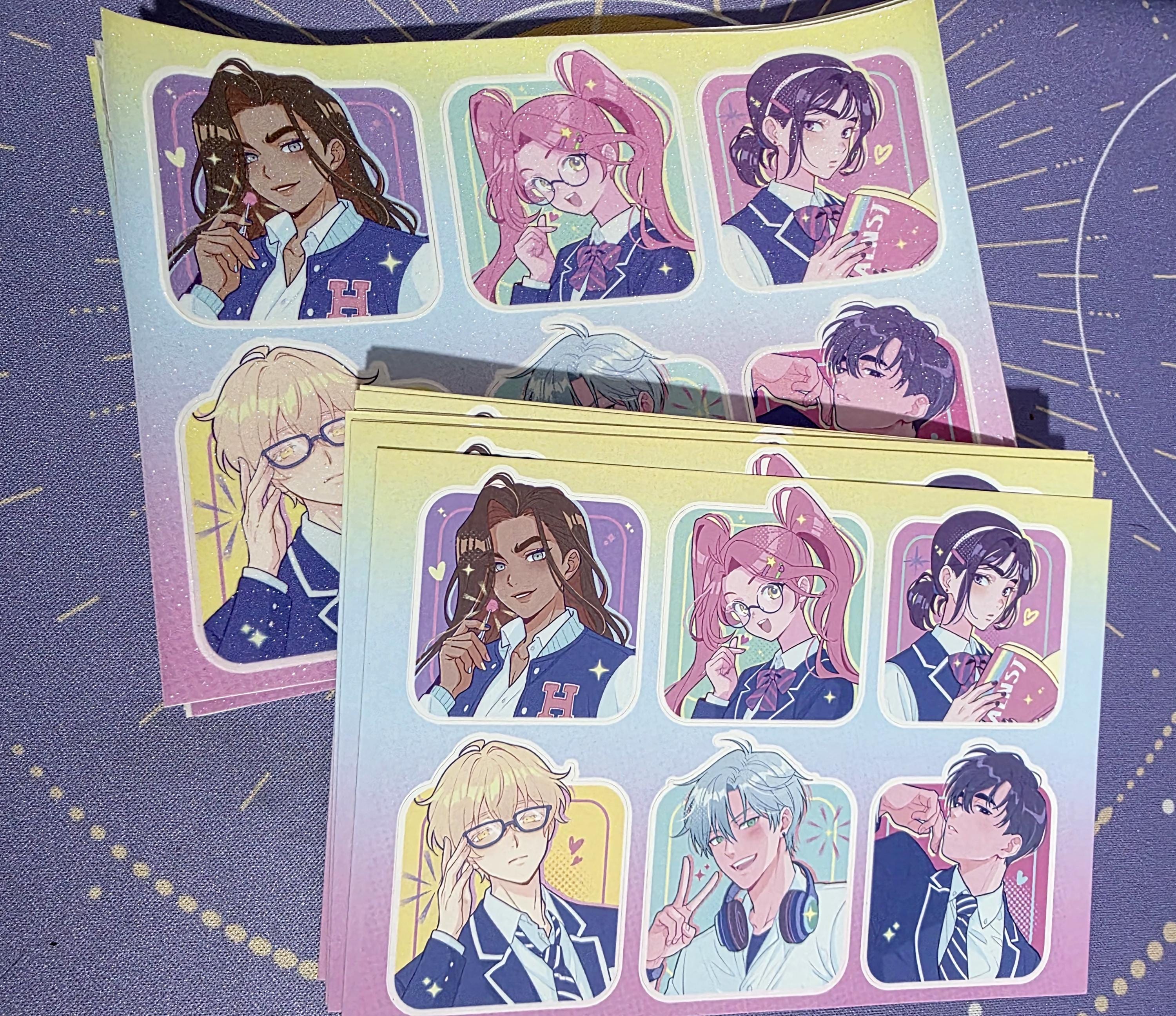 Alien Stage Sticker Sheets - Etsy