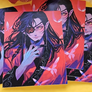 Hua Cheng Print Dark Series