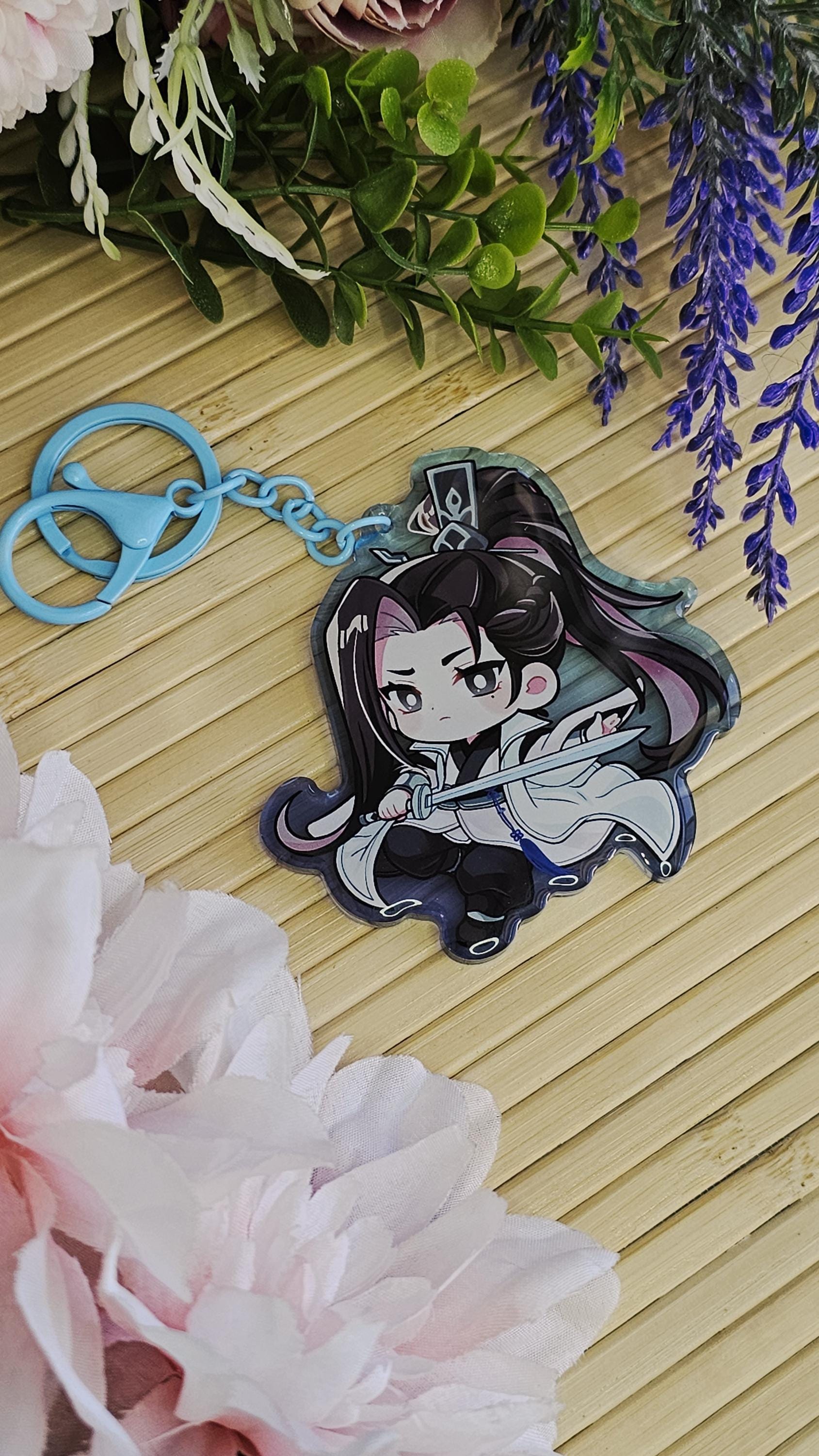 Luo Shen and Liu Chibi Keychain - Etsy