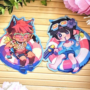 Summer Boys – Sett & Aphelios Stickers