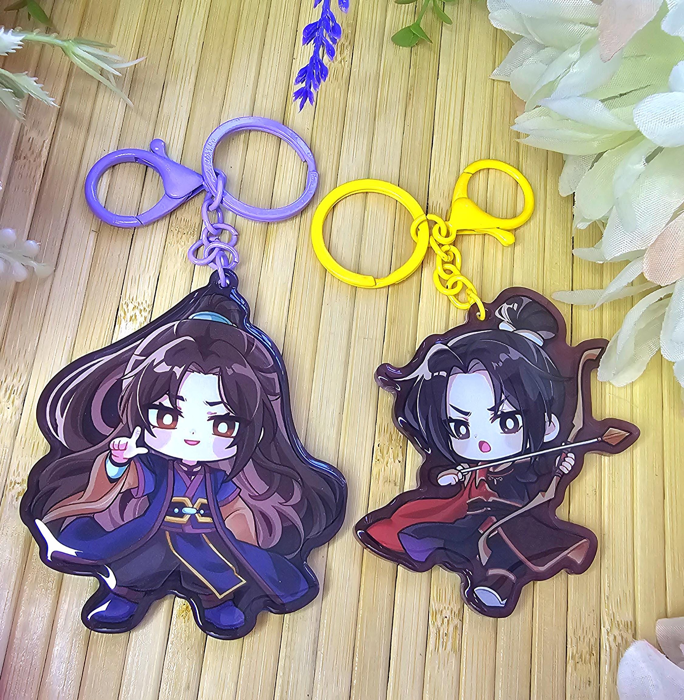 Mu Qing and Feng Xin Chibi Keychain - Etsy