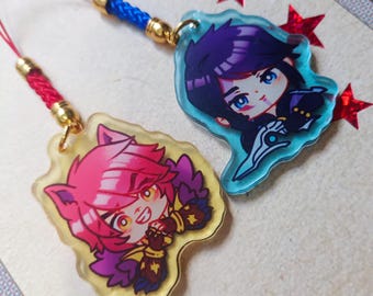 Keychain Sett and Aphelios Retro
