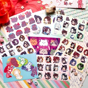 Danmei-stickervellen