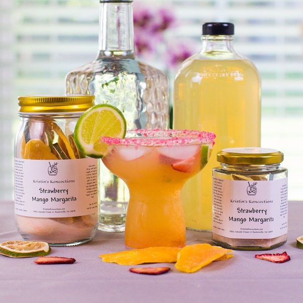 COCKTAIL INFUSION KIT - Bartender in a Jar! Delicious Mixed Drink Kits! Easy Mixology for Everyone. Tequila, Vodka, Whiskey, Gin and More!