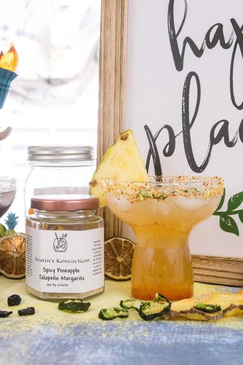 MARGARITA MIX KIT Cocktail Infusion Jars Bar in a Jar Etsy