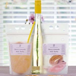 WINE SLUSHIE MULTIPACK Delicious diy Summer Frozen Cocktail Slushies Glass-Free Pouch is Pool & Beach Safe Fun Summer Gift image 10