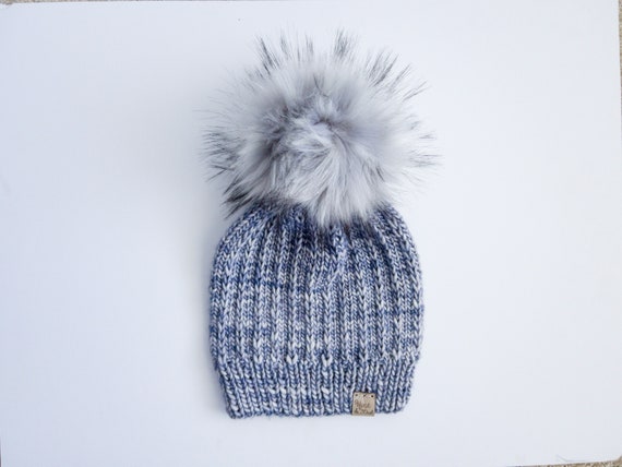 Luxury Handmade Knit Beanie | Hand-dyed 100% Merino Wool  display picture 3