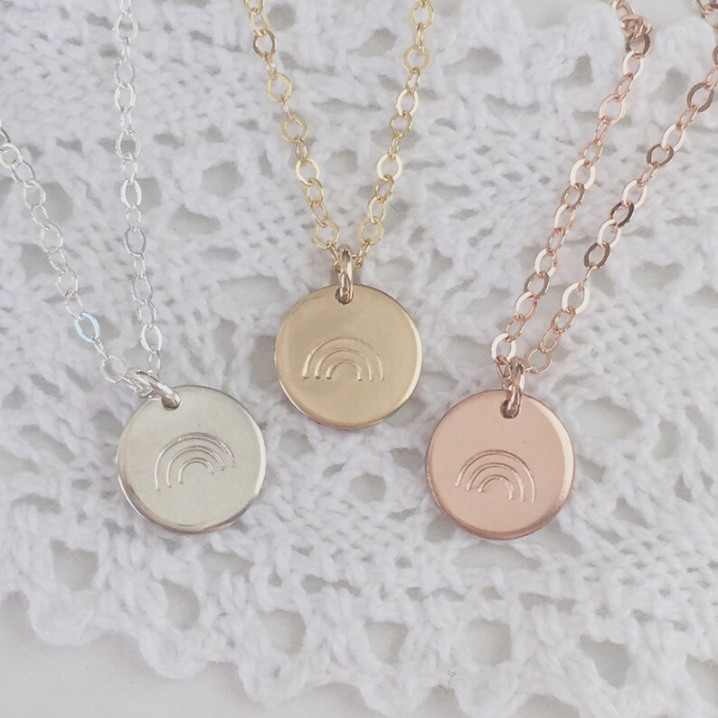 hope necklace precious baby infant loss 9mm miscarriage rainbow necklace hope after loss rainbow baby hope after the storm