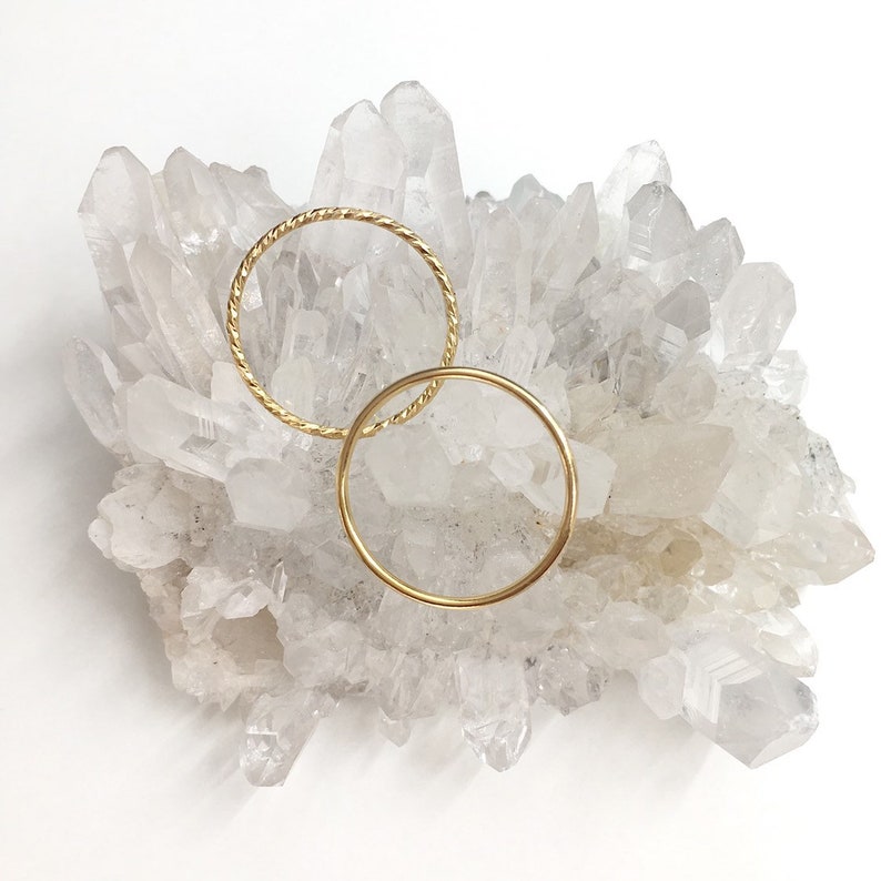 midi rings stacking ring set gold filled 1mm 3 stacking rings minimalist plain band simple rings rose gold silver