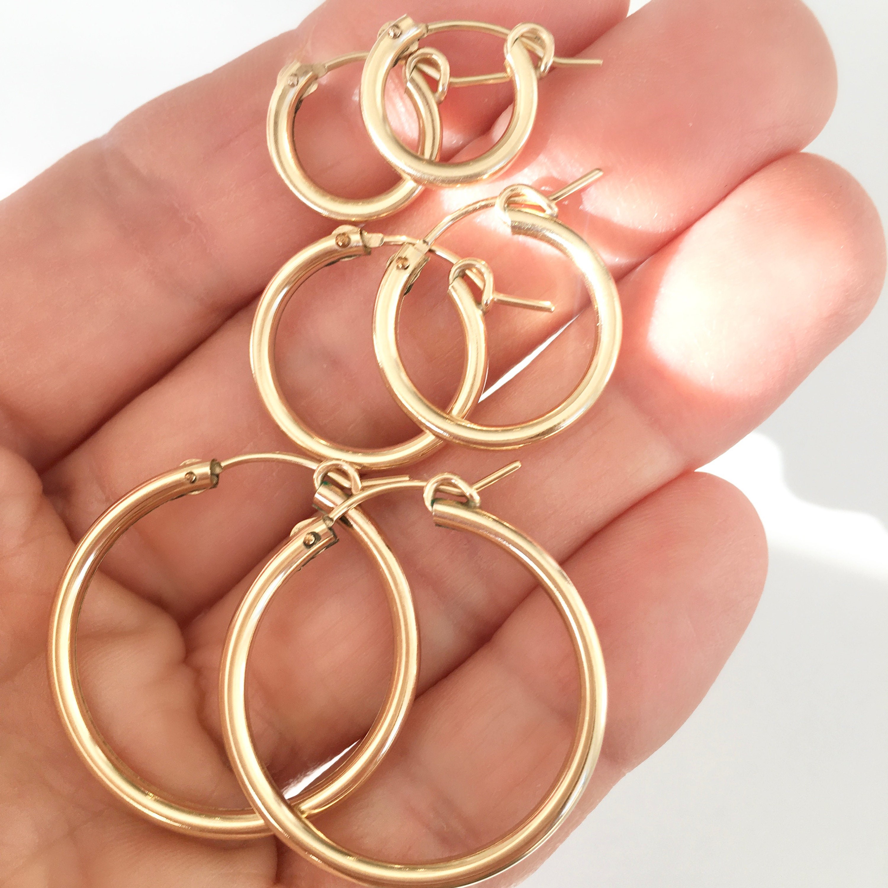 SUNNYCLUE 1 Box 60Pcs Real 24K Gold Plated Leverback Earring Findings French Earring Hooks 16.5x10mm Leverbacks Lever Back Earwires For