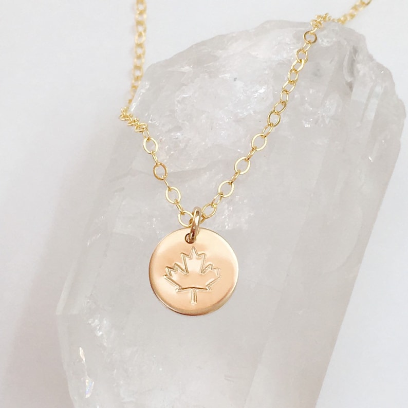rose silver i am canadian gold maple leaf necklace we the north 9mm canadian jewelry canada fashion
