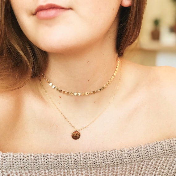 Sequin choker hotsell