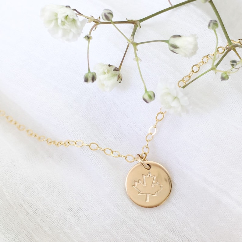 rose silver i am canadian gold maple leaf necklace we the north 9mm canadian jewelry canada fashion