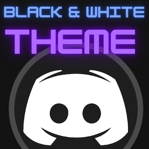 Alternative Font Discord Server Template, cute BLACK & WHITE Discord Server | For Streaming, Gaming, INSTANT Download | Aesthetic