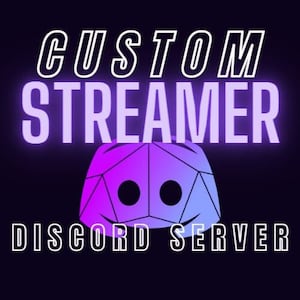 Servidor comunitario de streamers de Discord PERSONALIZADO