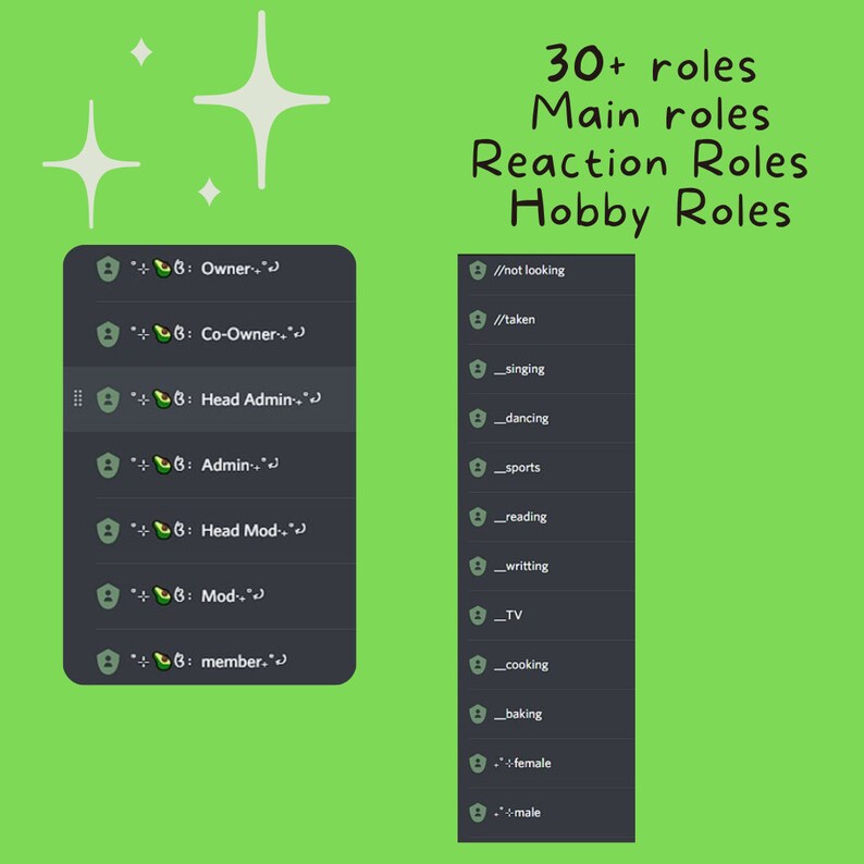 Kawaii discord server template Kawaii discord server template