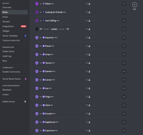 Discord Templates