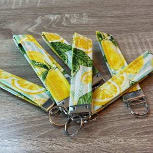Lemon Keychain | Keychain | Handmade Keychain | Fabric Keychain | Cute Keychain | Girly Keychain | Key Accessories
