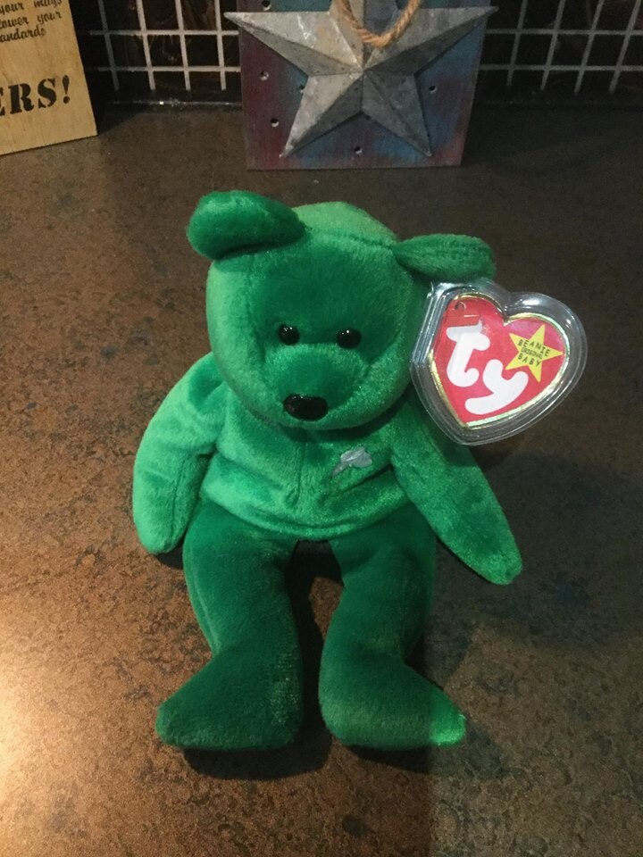Valuable Beanie Baby ERIN first edition original Etsy
