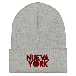 Nueva York geborduurd radialis muts