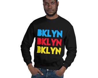 BKLYN Brooklyn - Primary ColorsUnisex Sweatshirt