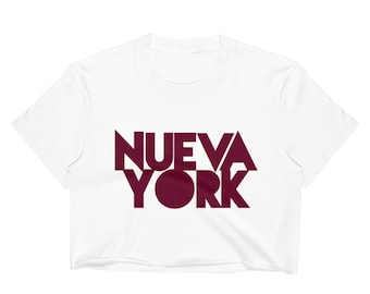 Nueva York New York Spanglish Women's Crop Top