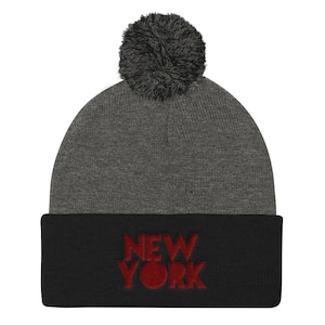 Gorra de punto New York Pom Pom
