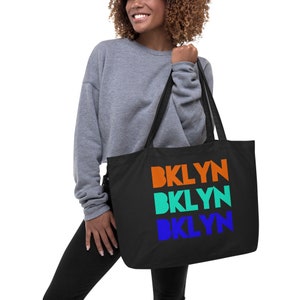 BKLYN Brooklyn Cotton Large Tote Bag