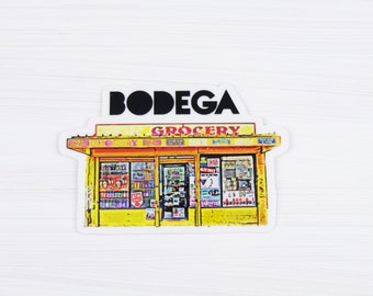 Bodega Vinyl Water Resistant Sticker