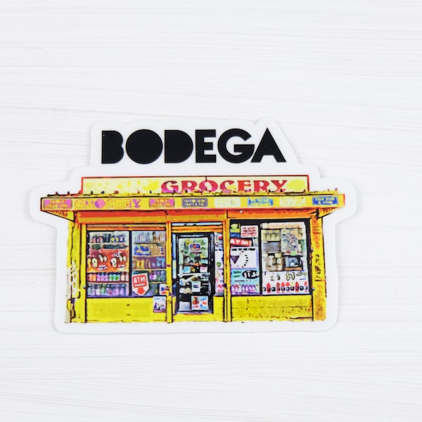 Bodega Vinyl Water Resistant Sticker