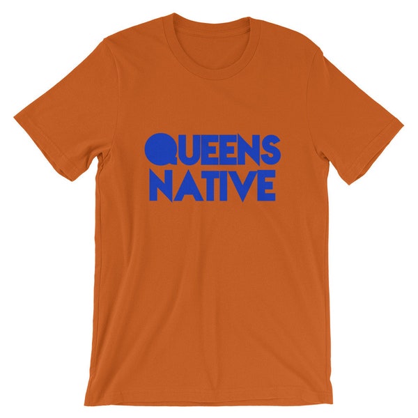 Queens native korte-mouw T-shirt Unisex