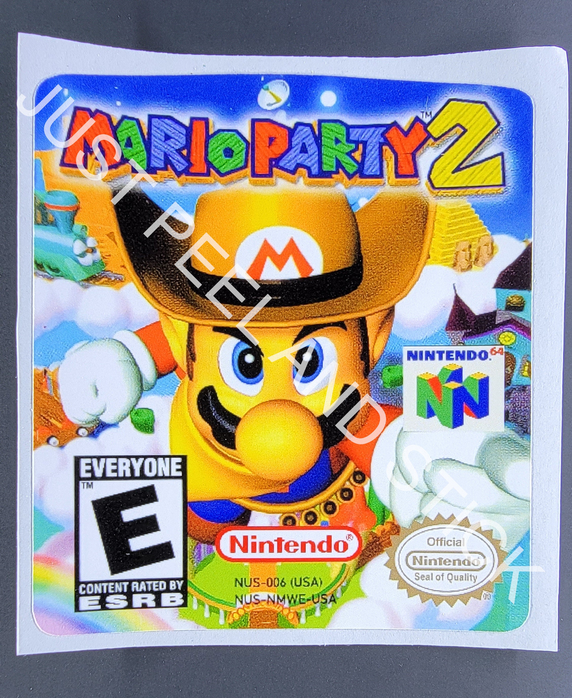 mario party 2 logo