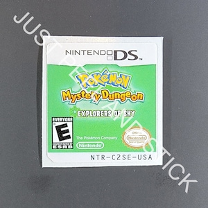 Nintendo DS Pokémon Mystery Dungeon Explorers of Sky vervangende sticker sticker sticker