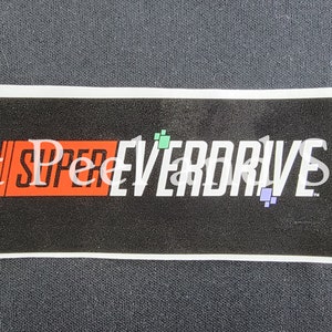 Naklejka na zamienny wkład do gry SNES PAL Super Nintendo Super Everdrive