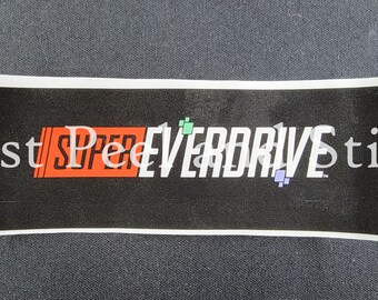 Naklejka na zamienny wkład do gry SNES PAL Super Nintendo Super Everdrive