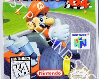 Mario Kart 64 Nintendo N64 Soundtrack Vinyl Record - Etsy
