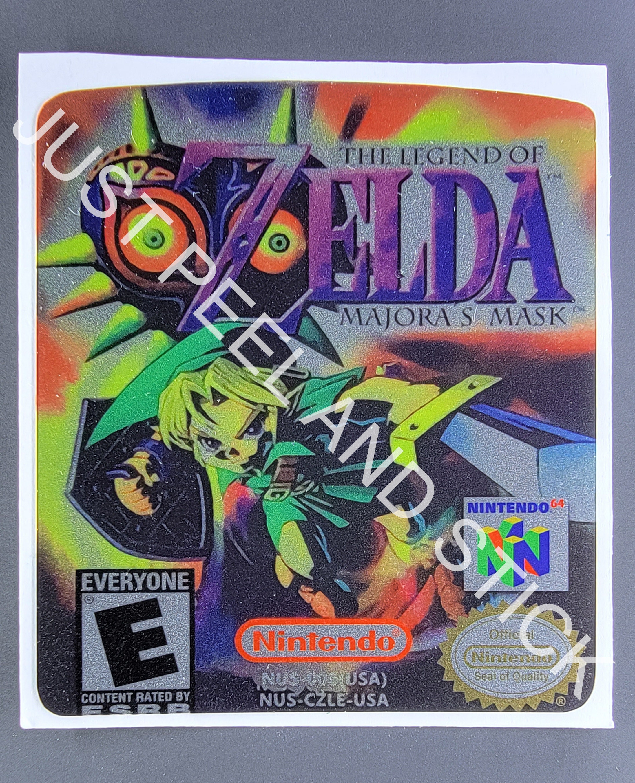 The Legend of Zelda: Ocarina of Time Replacement Label -  Denmark