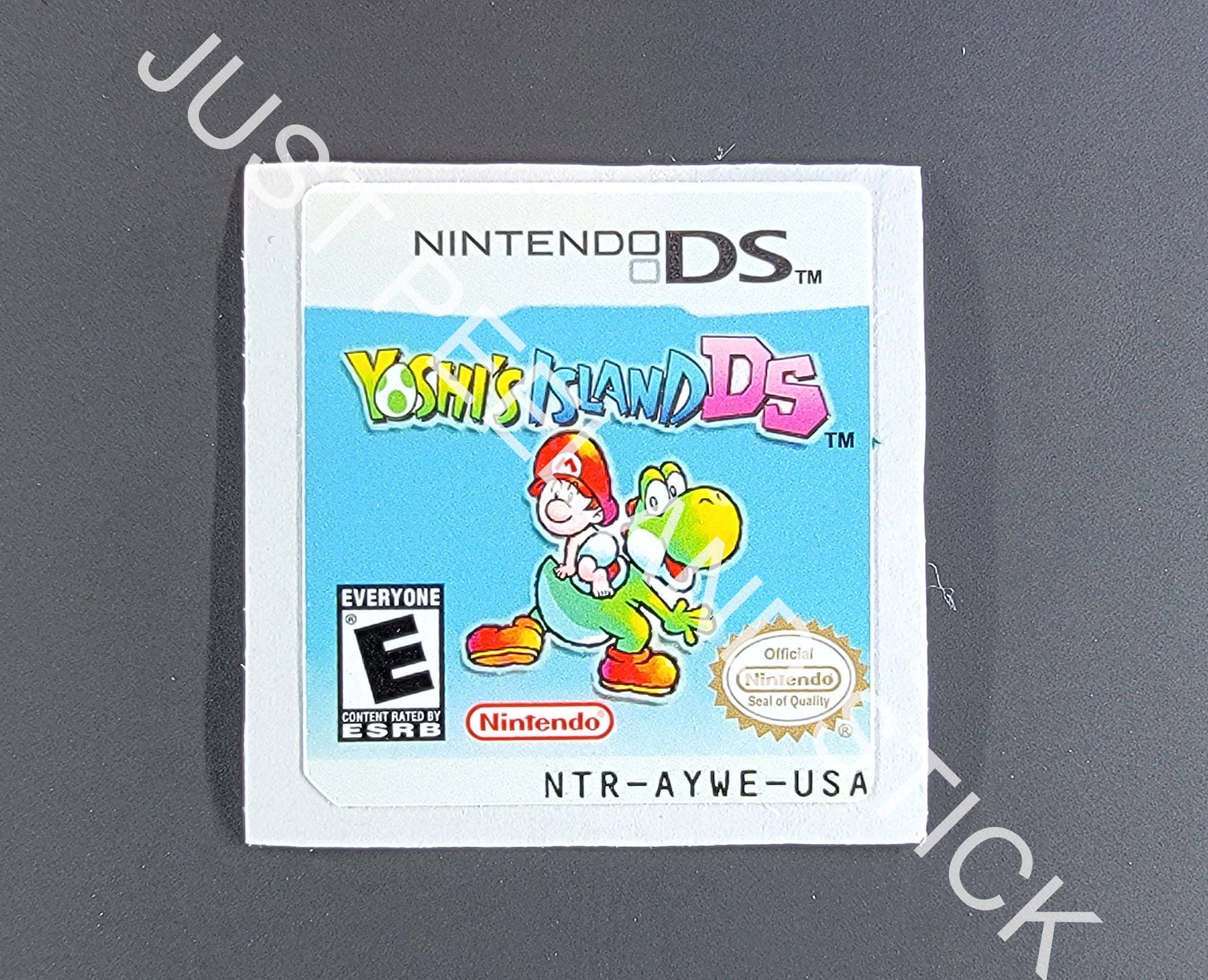 at lege energi Efternavn Nintendo DS Yoshi's Island DS Replacement Label Decal - Etsy