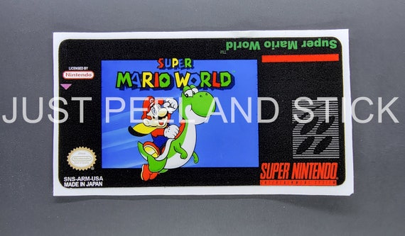 Label Super Mario World snes by labelsnes on DeviantArt