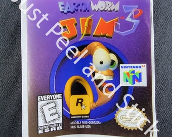 ティムページ Amazon.com: Earthworm Jim 3D - Nintendo 64 : Nintendo 64: Video Games