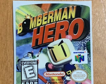 ボンバーマン ヒーロー 交換用ボックス - N64 ニンテンドー 64 - 世界
