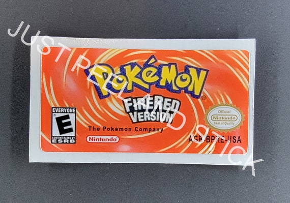 Pokemon Fire Red Version GameBoy Advance