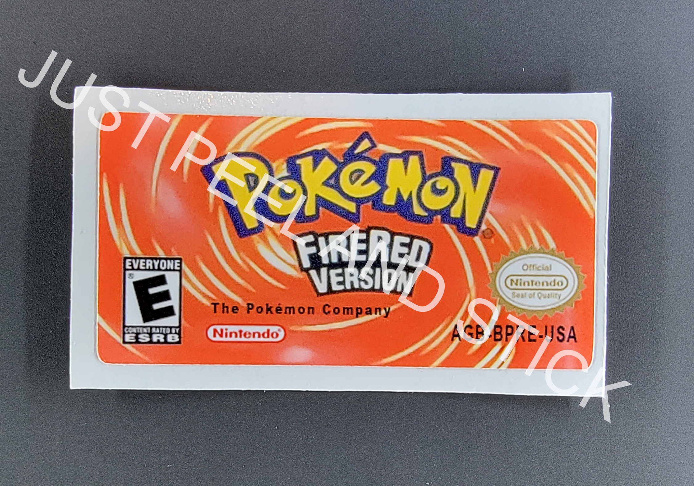 AUTHENTIC Pokemon: Fire Red Version GameBoy Advance Cartridge GBA GENUINE