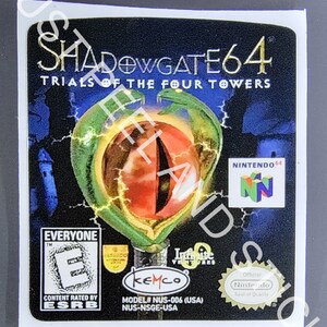 任天堂 N64 シャドウゲート64 シャドウゲート64 トライアルズ オブ ザ フォー タワーズ
